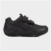 Geox J Wader A Kids Black Shoe Sizes 27-31 (Click For Details)
