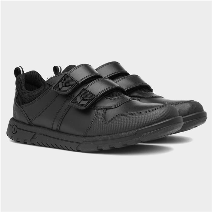 Baltimore Boys Black Leather Shoe