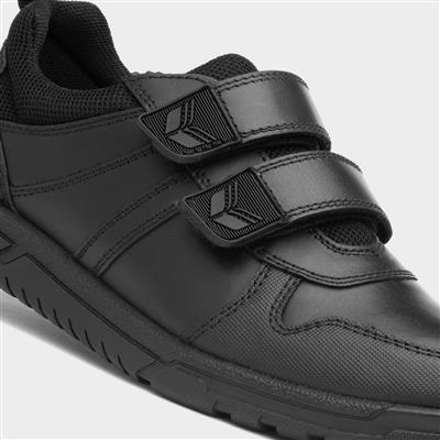 Baltimore Boys Black Leather Shoe