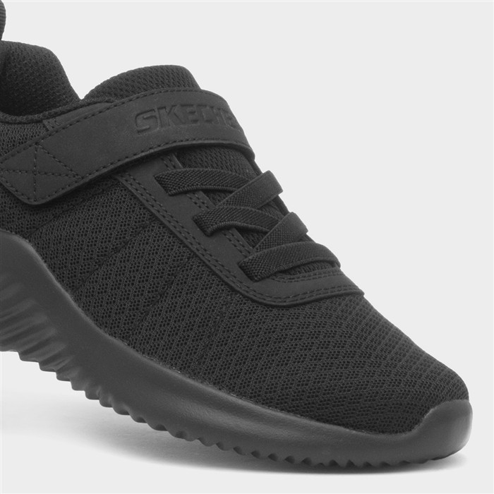 Bounder Baronik Kids Black Trainer