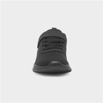 Bounder Baronik Kids Black Trainer