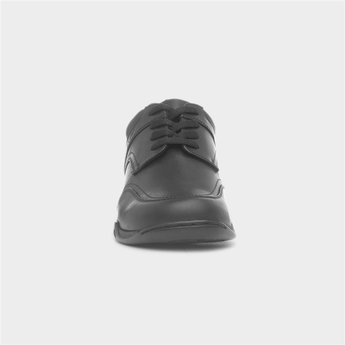 Harvey Boys Black Lace Up Shoe