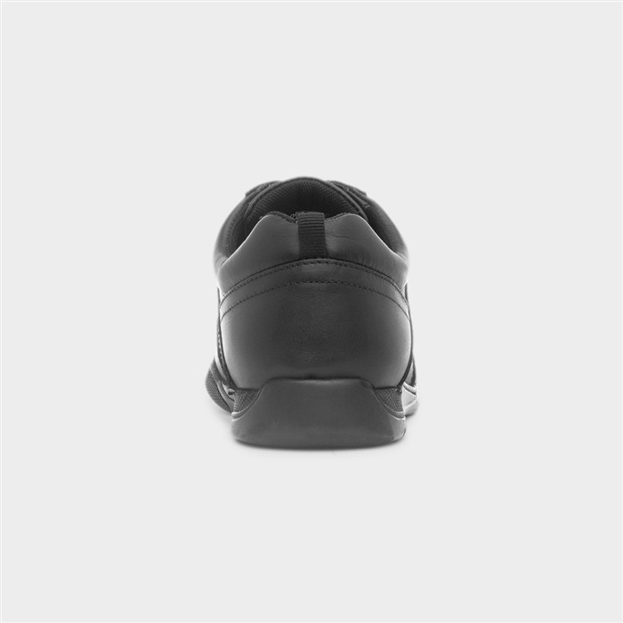 Harvey Boys Black Lace Up Shoe
