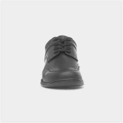 Harvey Boys Black Lace Up Shoe