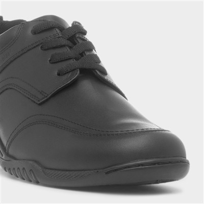 Harvey Boys Black Lace Up Shoe