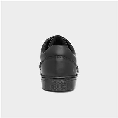 Sam Boys Black Leather Shoe