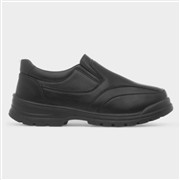 Trux Boys Black Slip On School Shoes (Click For Details)