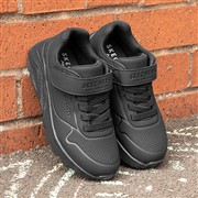 Skechers Uno Lite Vendox Kids Black Shoe (Click For Details)