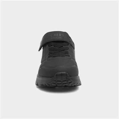 Uno Lite Vendox Kids Black Shoe
