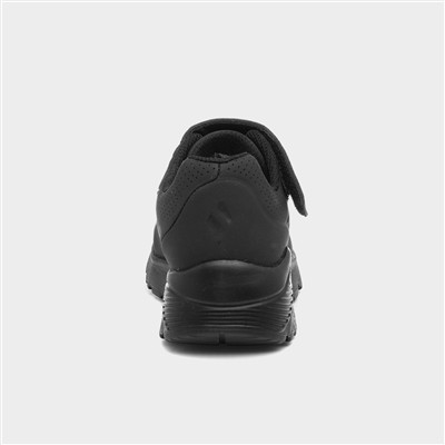 Uno Lite Vendox Kids Black Shoe