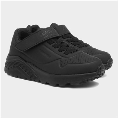 Uno Lite Vendox Kids Black Shoe