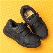 Pokémon Wave Kids Black Easy Fasten School Shoe (Click For Details)