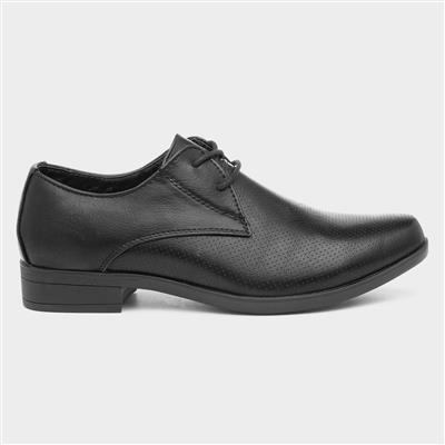 Boys Formal Lace Up Shoe in Black