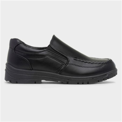 Ozzy Boys Slip On School Shoe