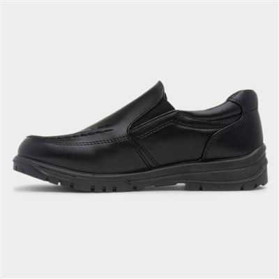 Ozzy Boys Slip On School Shoe