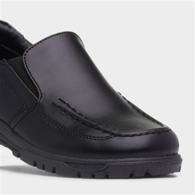 Ozzy Boys Slip On School Shoe