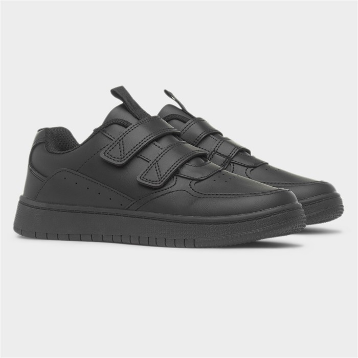 Kai Boys Easy Fasten School Shoe