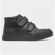 Hush Puppies Seth Jnr Boys Black Shoe Sizes 10-2 (Click For Details)