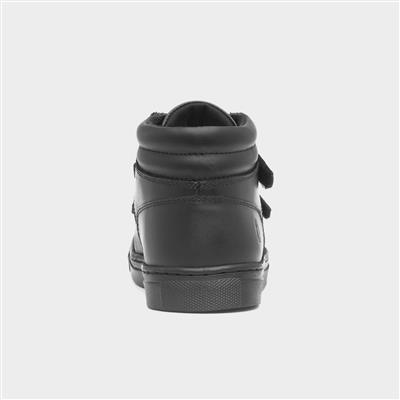 Seth Jnr Boys Black Shoe Sizes 10-2