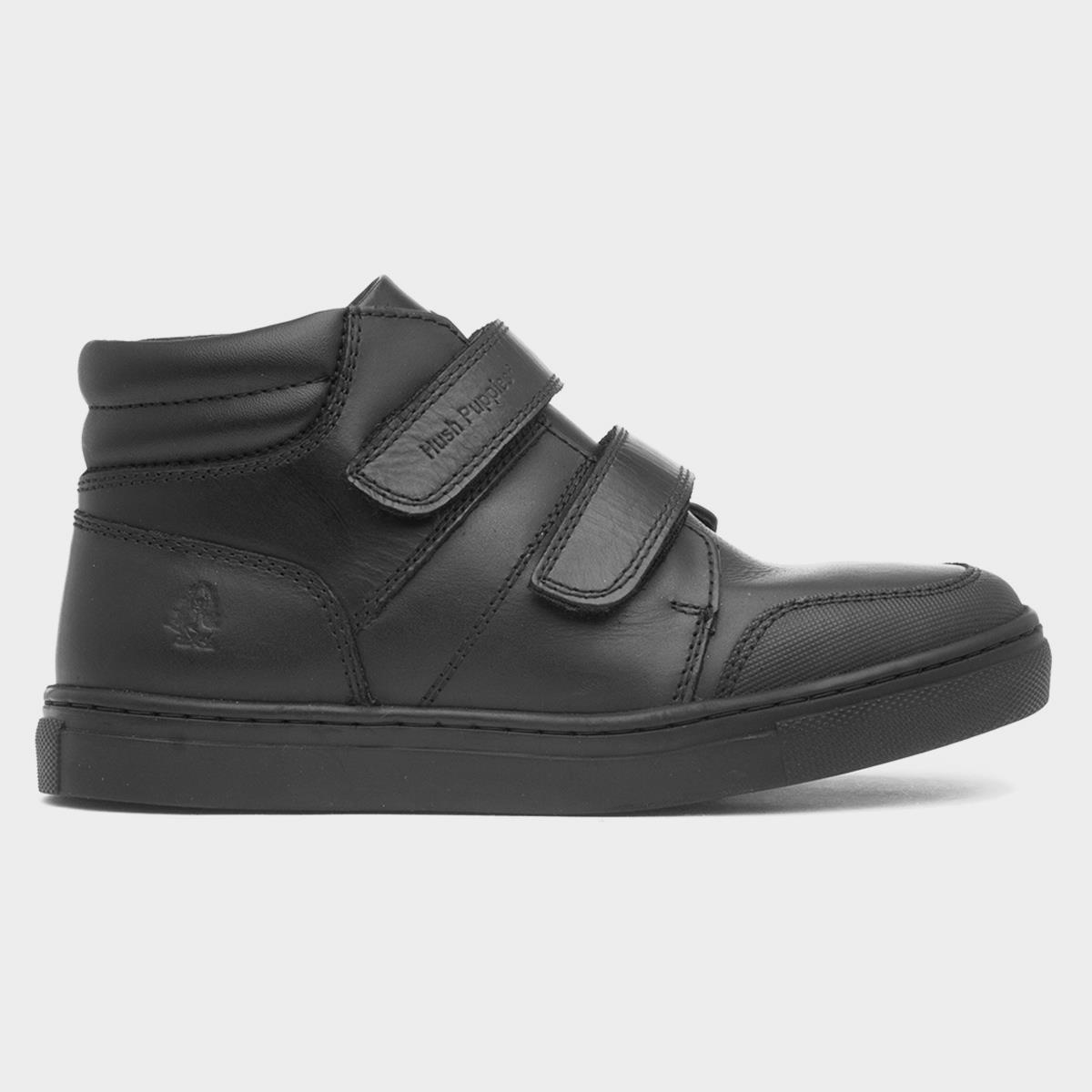 Seth Jnr Boys Black Shoe Sizes 10-2