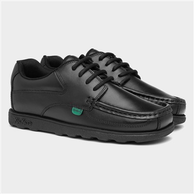 Fragma Sr Boys Lace Up Leather Shoe