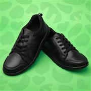 Hush Puppies Washington Boys Black Leather Shoe (Click For Details)