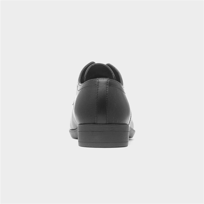 Boys Black Lace Up Shoe
