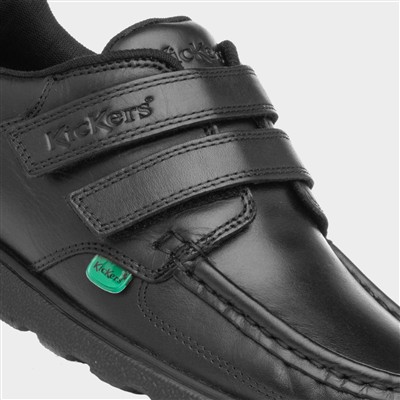Fragma Boys Leather Black Shoe