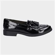 Geox Girls J Agata A Slip On Shoe in Black Patent (Click For Details)