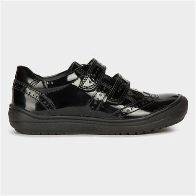 Hadriel Kids Black Patent Leather Shoe