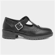 Lilley Girls T-Bar School Shoe in Black (Click For Details)