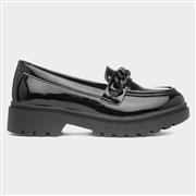 Little Diva Lucie Girls Black Patent School Shoe (Click For Details)