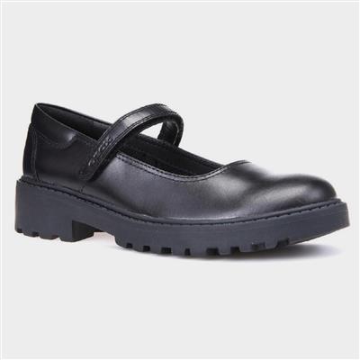 J Casey G. P Kids Black Leather Shoe