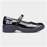 Geox J Casey G. P Kids Black Patent Leather Shoe (Click For Details)