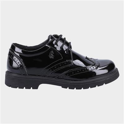 Sally Sr Black Patent Shoe Sizes 3-6