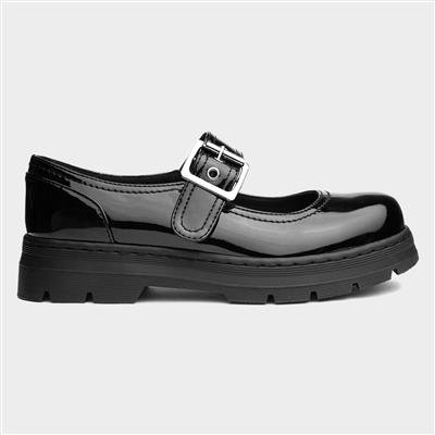 Rita Black Patent Shoe