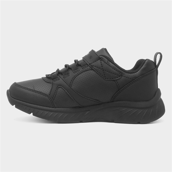 Microspec Plus Kids Black Trainer