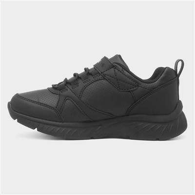 Microspec Plus Kids Black Trainer