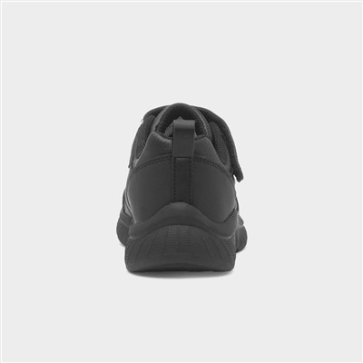 Microspec Plus Kids Black Trainer