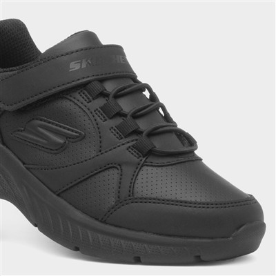 Microspec Plus Kids Black Trainer