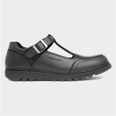 Kerry Snr Kids Black T-Shoe Sizes 3-5
