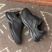 Skechers Dynamatic Kids Black Easy Fasten Trainer (Click For Details)