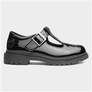 Heavenly Feet Blossom Girls Black T-Bar Shoe (Click For Details)