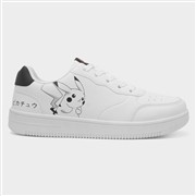 Pokémon Kids White Lace Up Shoe (Click For Details)