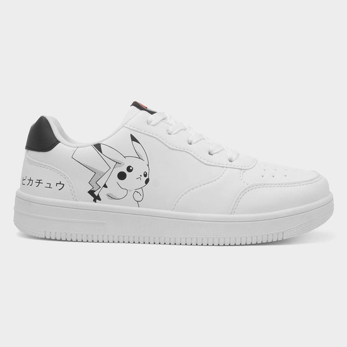 Kids White Lace Up Shoe