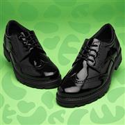 Hush Puppies Darcy Girls Black Patent Brogue (Click For Details)