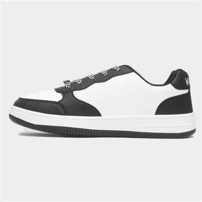 Kids Black & White Casual Shoe