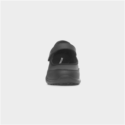 Microstrides Recess Girls Black Shoe