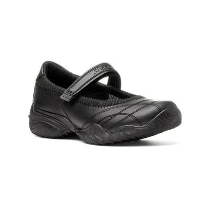 skechers junior velocity pouty shoes black