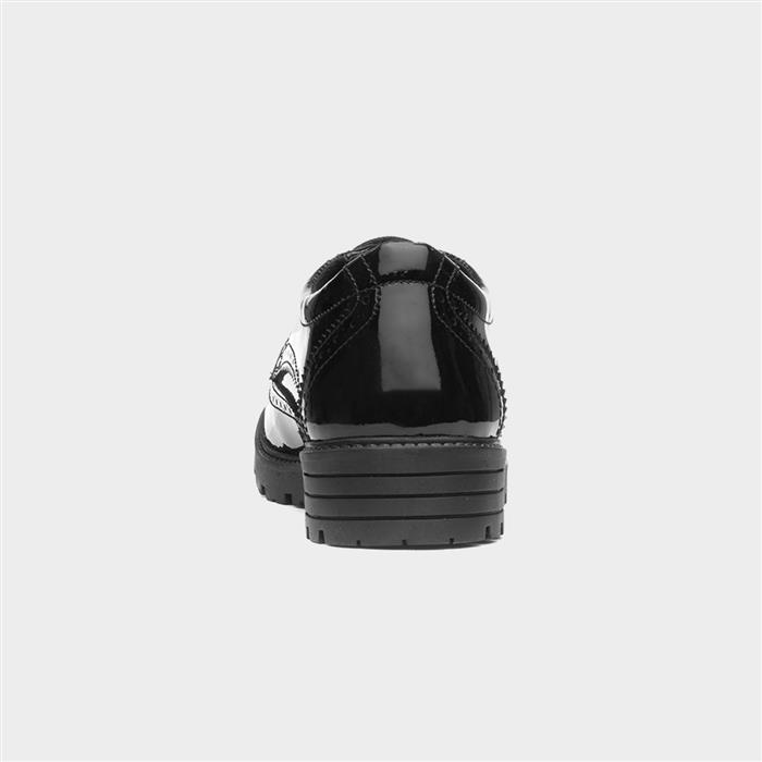 Maxine Snr Girls Patent School Shoe